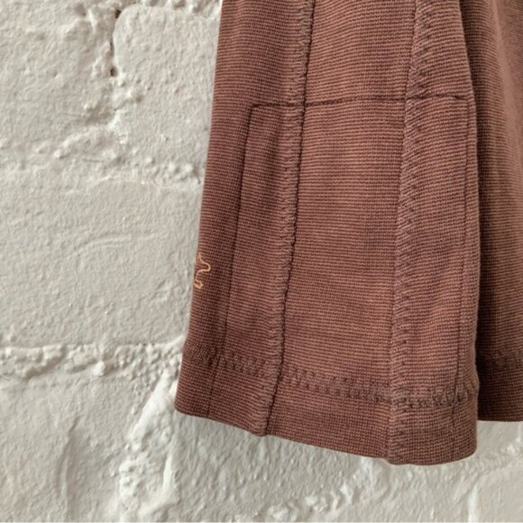 Horny Toad Womens Brown Flexcel A Line Skirt Hidden Pocket Outdoor Comfy Sz S - Picture 7 of 9